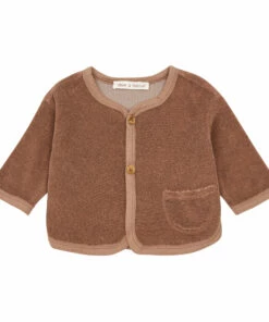 Terry Cloth Jacket Chocolate Zhoe & Tobiah Fashion Baby