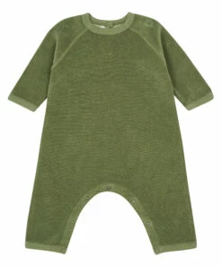 Terry Cloth Jumpsuit Green Zhoe & Tobiah Fashion Baby