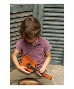 Terry Cloth Polo Shirt Purple Emile et Ida Fashion Baby, Children -Baby Tops Elegant Store terry cloth polo shirt purple emile et ida fashion baby children 3