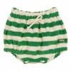 Terry Cloth Striped Bloomers Green Emile et Ida Fashion Baby