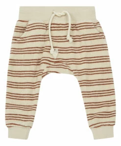 Terry Cloth Striped Trousers Red Rylee + Cru Fashion Baby, Children