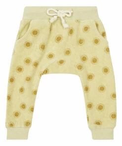 Terry Cloth Sun Trousers Yellow Rylee + Cru Fashion Baby, Children