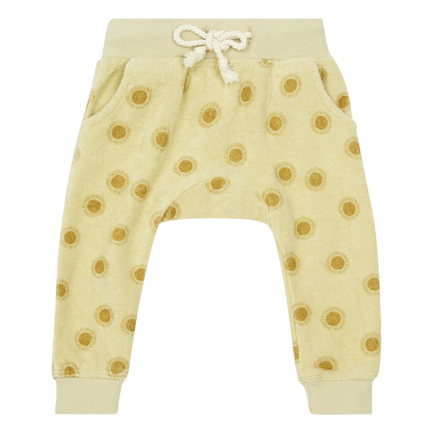 Terry Cloth Sun Trousers Yellow Rylee + Cru Fashion Baby, Children 1 Terry Cloth Sun Trousers Yellow Rylee + Cru Fashion Baby, Children