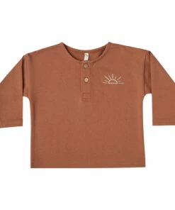 Terry Sunset T-Shirt Rust Rylee + Cru Fashion Baby, Children