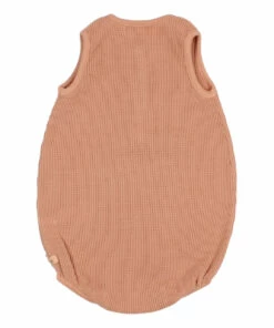 Textured Organic Cotton Romper Dusty Pink Búho Fashion Baby -Baby Tops Elegant Store textured organic cotton romper dusty pink b uacute ho fashion baby 2