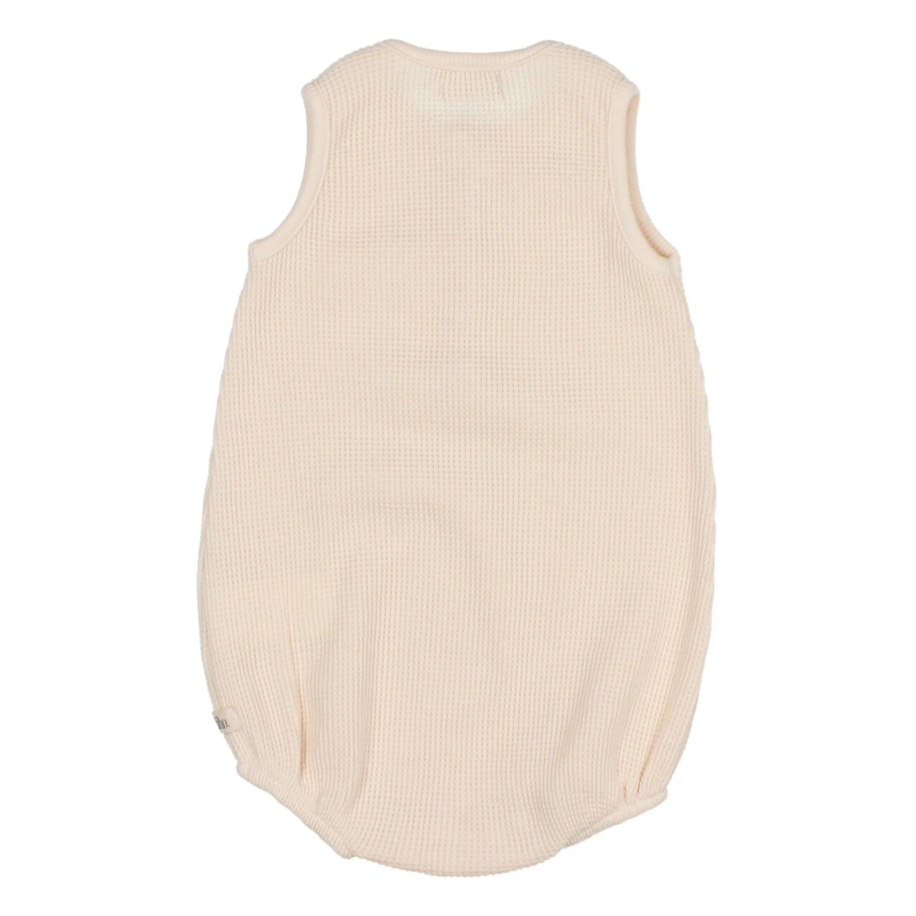 Textured Organic Cotton Romper Ecru Búho Fashion Baby 2 Textured Organic Cotton Romper Ecru Búho Fashion Baby - Image 2