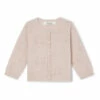 Tibile Cashmere Cardigan Pale pink Bonpoint Fashion Baby
