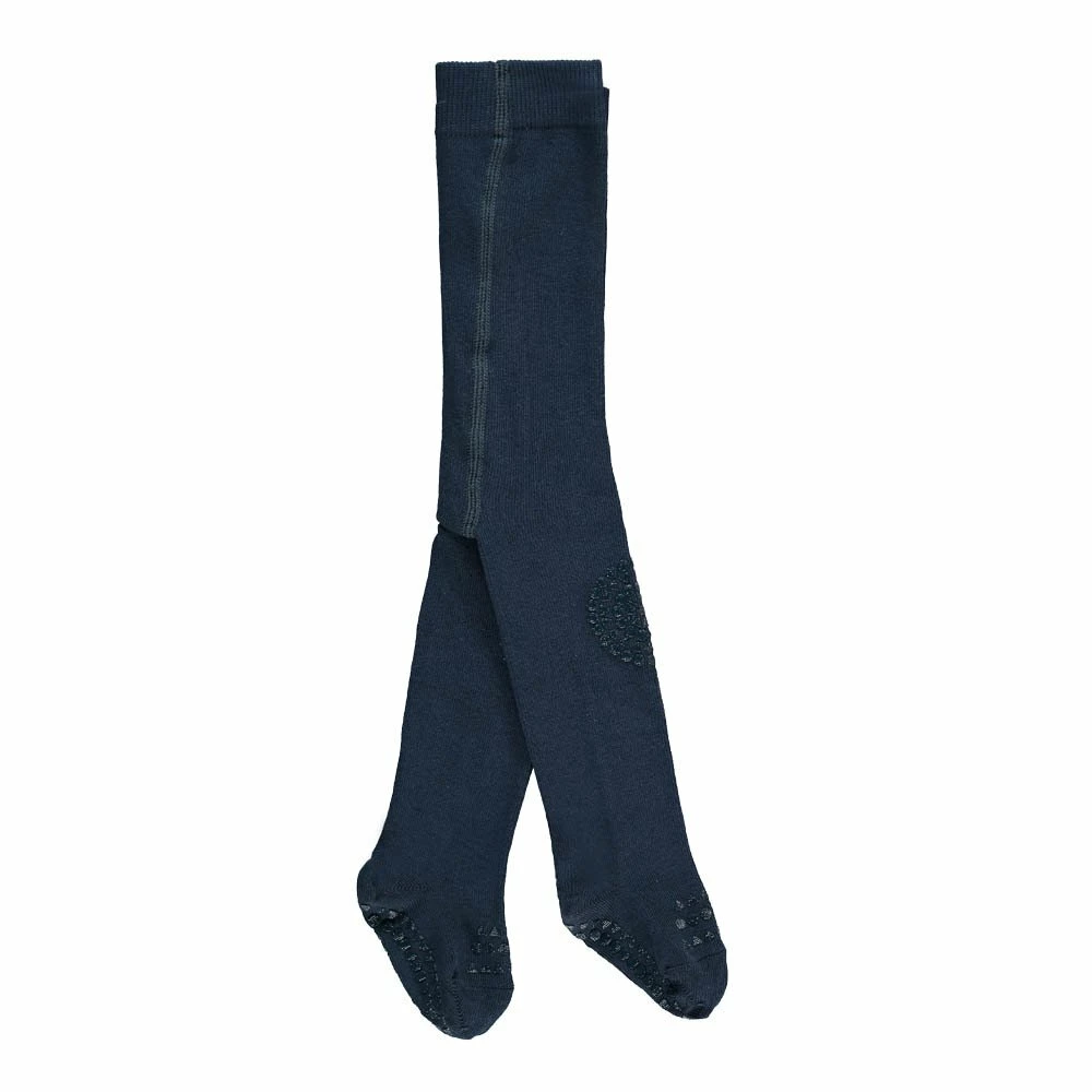 Tights With Non-Slip Knees and Feet Navy blue GOBABYGO Fashion Baby 1 Tights With Non-Slip Knees and Feet Navy blue GOBABYGO Fashion Baby