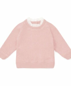 Tilia Organic Cotton Sweatshirt Pink Bonton Fashion Baby, Children