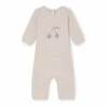 Tilouana Cashmere Jumpsuit Pale pink Bonpoint Fashion Baby