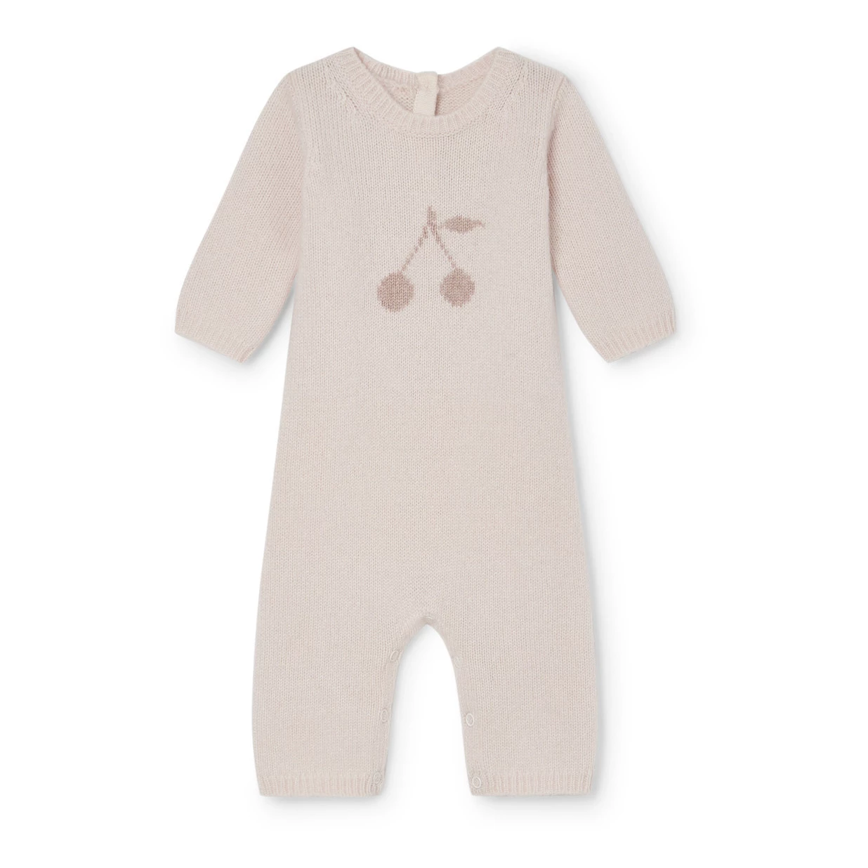 Tilouana Cashmere Jumpsuit Pale pink Bonpoint Fashion Baby 1 Tilouana Cashmere Jumpsuit Pale pink Bonpoint Fashion Baby
