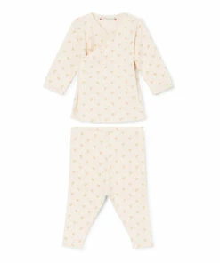 Timao Leggings + Cardigan Ecru Bonpoint Fashion Baby
