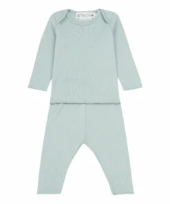 Timi T-shirt + Leggings Green water Bonpoint Fashion Baby