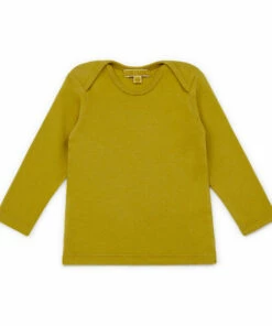 Tina Organic Cotton T-shirt Ochre Bonton Fashion Baby
