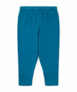 Tino Organic Cotton Leggings Peacock blue Bonton Fashion Baby