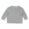 Todea Linen and Cotton Baby Jumper Grey Caramel Fashion Baby