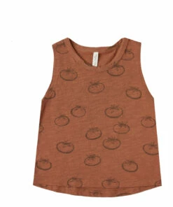 Tomato Tank Top Ochre Rylee + Cru Fashion Baby, Children