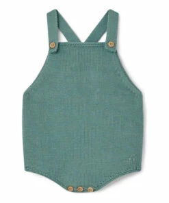 Tonie Jumpsuit Blue Green Bonpoint Fashion Baby