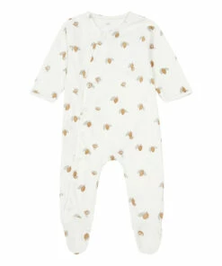 Tonka Organic Cotton Babygrow White Bonjour Little Fashion Baby