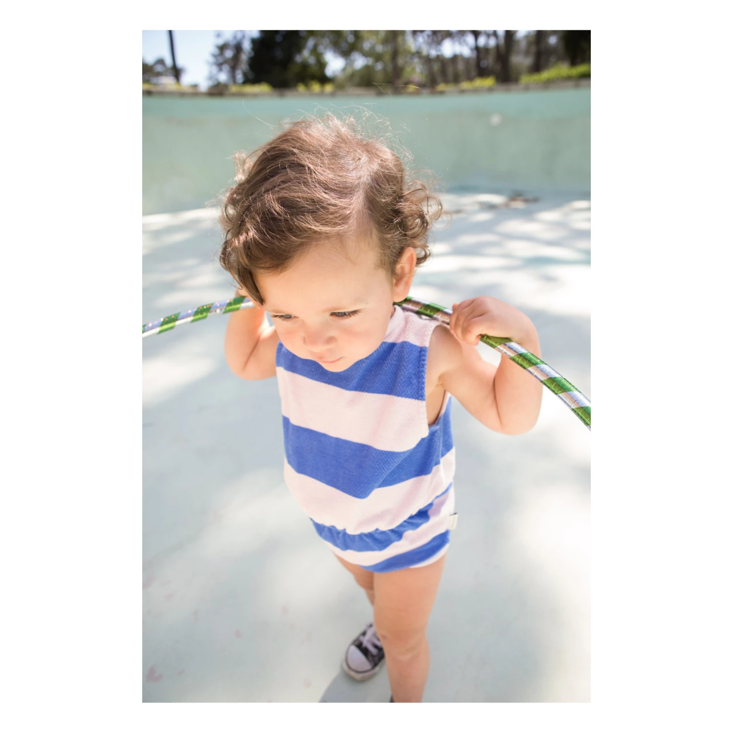 Two-Tone Jumpsuit Pale pink Piupiuchick Fashion Baby 5 Two-Tone Jumpsuit Pale pink Piupiuchick Fashion Baby - Image 5