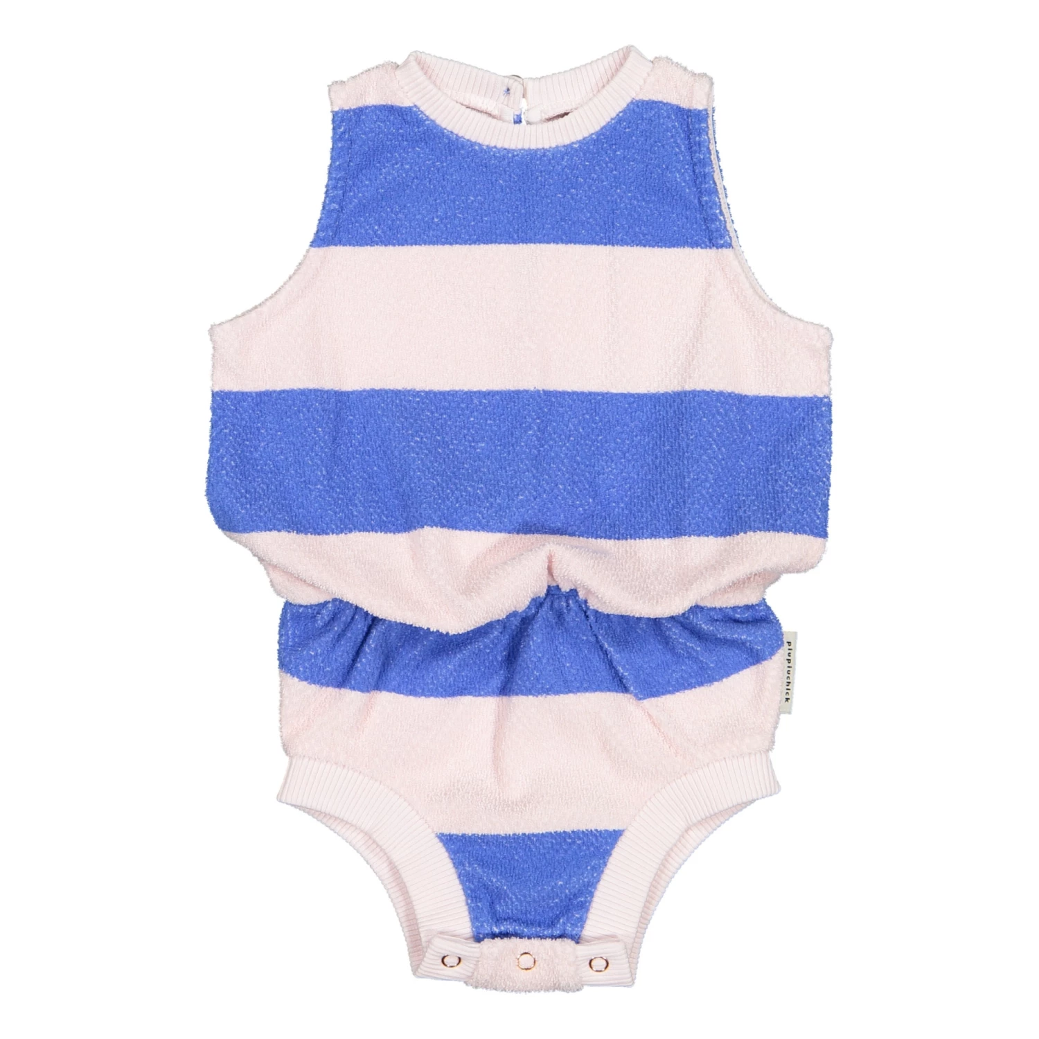 Two-Tone Jumpsuit Pale pink Piupiuchick Fashion Baby 1 Two-Tone Jumpsuit Pale pink Piupiuchick Fashion Baby