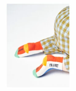 Two-Tone Socks Ecru Bobo Choses Fashion Baby -Baby Tops Elegant Store two tone socks ecru bobo choses fashion baby 2