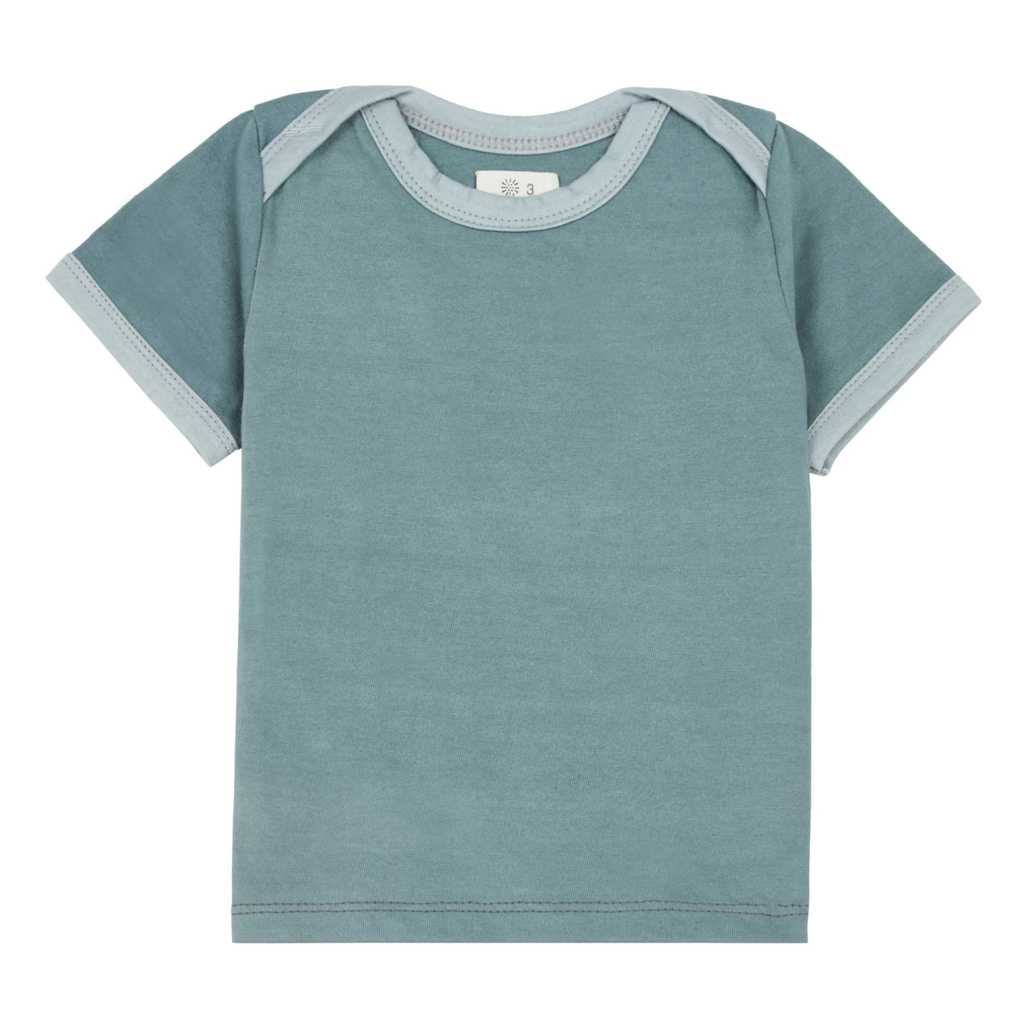 US T-shirt Blue Green Ketiketa Fashion Baby 1 US T-shirt Blue Green Ketiketa Fashion Baby