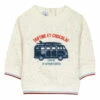 Van Sweatshirt Heather white Tartine et Chocolat Fashion Baby