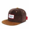 Velvet Baseball Cap Brown Hello Hossy Fashion Baby, Children