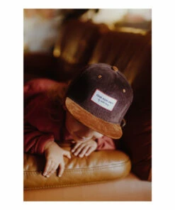 Velvet Baseball Cap Brown Hello Hossy Fashion Baby, Children -Baby Tops Elegant Store velvet baseball capvelvet baseball cap brown hello hossy fashion baby children 2