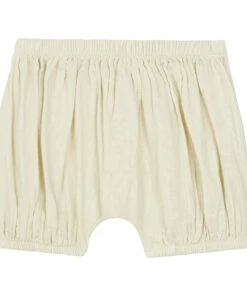 Verbena Double Organic Cotton Muslin Bloomers Off white Poudre Organic Fashion Baby