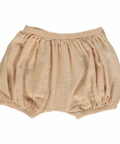 Verbena Double Organic Cotton Muslin Bloomers Pink Poudre Organic Fashion Baby