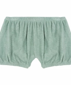 Verbena Organic Cotton Terry Cloth Bloomers Blue Poudre Organic Fashion Baby
