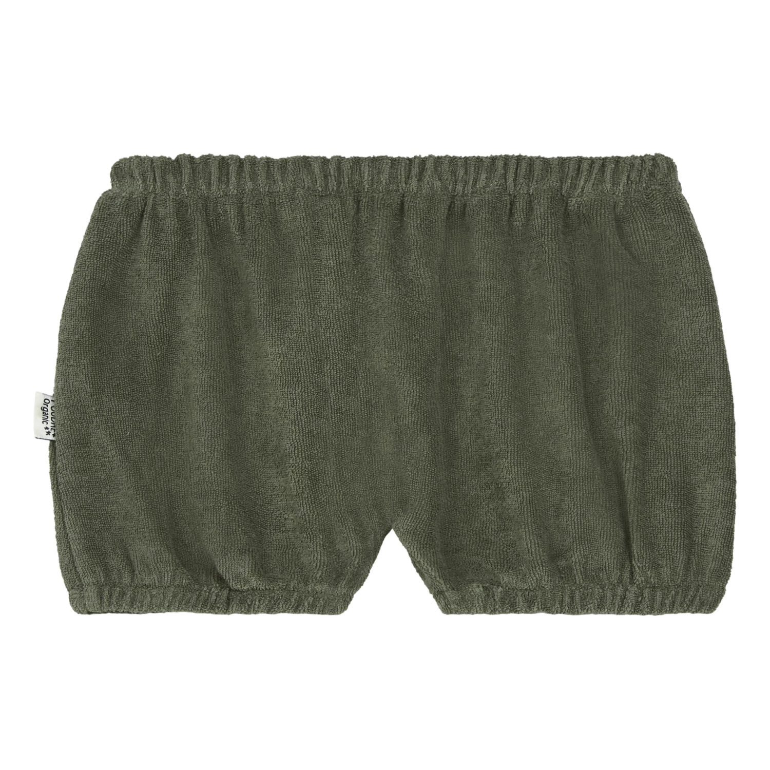 Verbena Organic Cotton Terry Cloth Bloomers Dark green Poudre Organic Fashion Baby 2 Verbena Organic Cotton Terry Cloth Bloomers Dark green Poudre Organic Fashion Baby - Image 2