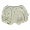 Verbena Organic Cotton Terry Cloth Bloomers Off white Poudre Organic Fashion Baby