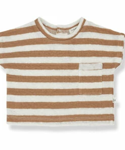 Victor Linen T-shirt Chocolate 1+ in the family Fashion Baby, Children