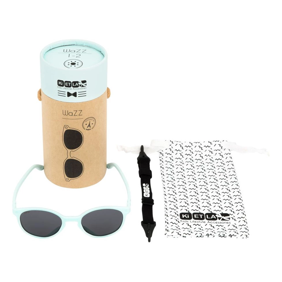 Wazz Sunglasses with Removable Strap Light Blue KI ET LA Fashion Baby, Children 7 Wazz Sunglasses with Removable Strap Light Blue KI ET LA Fashion Baby, Children - Image 7