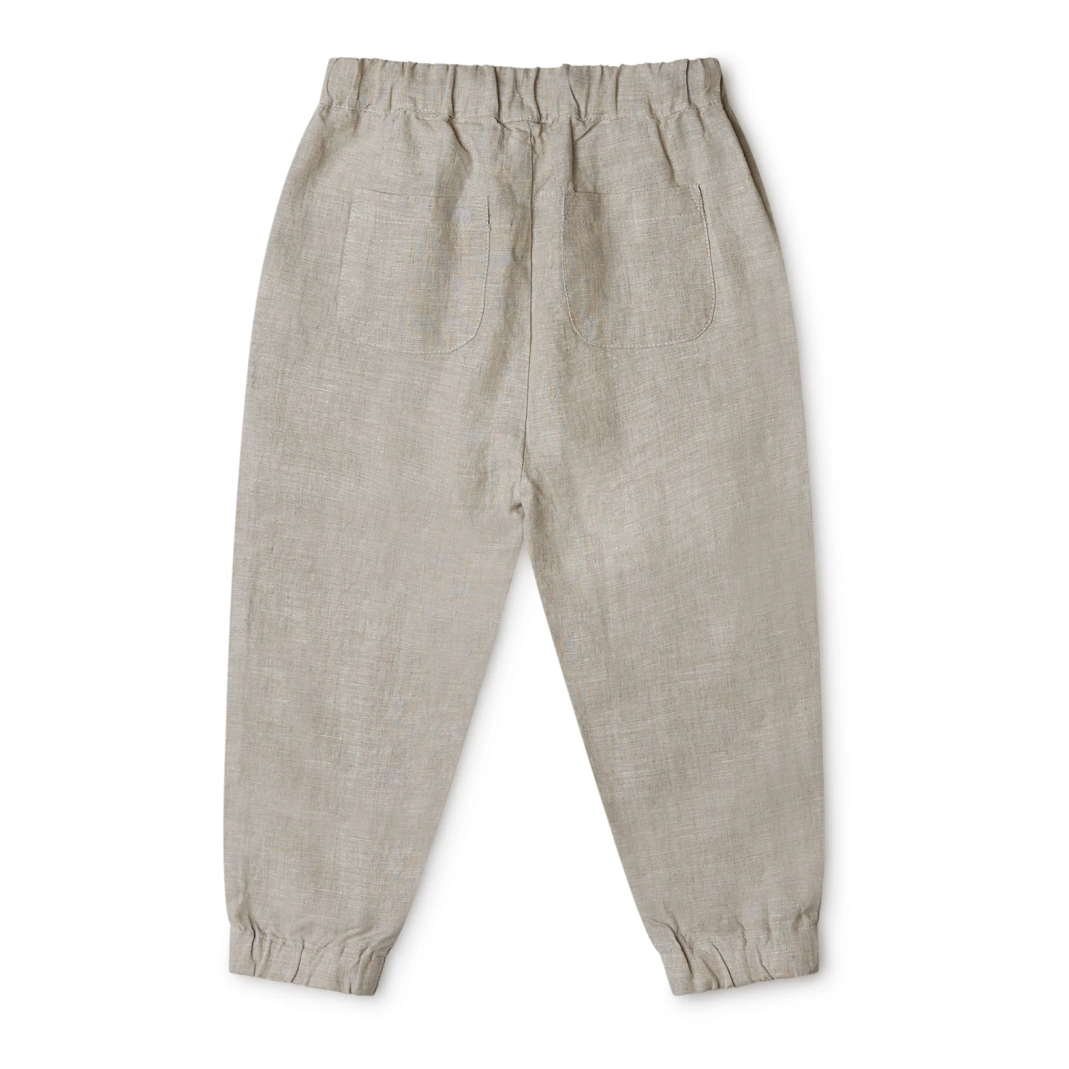 Wilder Linen Trousers Light grey Matona Fashion Baby, Children 2 Wilder Linen Trousers Light grey Matona Fashion Baby, Children - Image 2