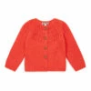 Woollen Cardigan Red Bonton Fashion Baby