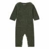 Woollen Jumpsuit Khaki Bonton Fashion Baby