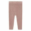 Woollen Ribbed Leggings Pink Ketiketa Fashion Baby