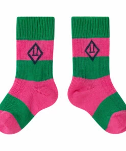 Worm Socks Green The Animals Observatory Fashion Baby, Children