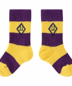 Worm Socks Purple The Animals Observatory Fashion Baby, Children