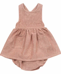 Zoé Dress and Bloomers Pink Ketiketa Fashion Baby